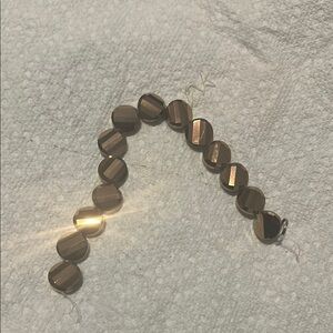 Elegant Brown Beaded Bracelet